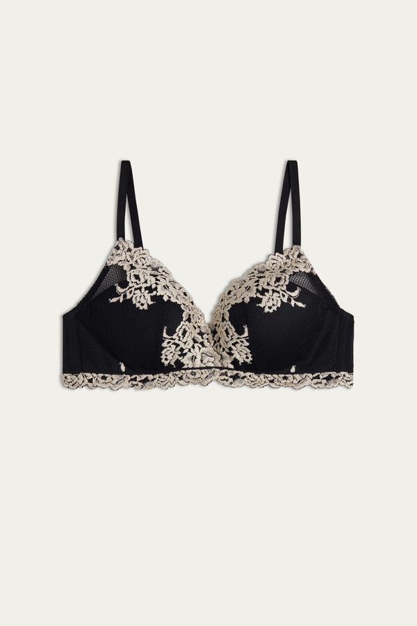 Sutiã Push-Up Fabiola Pretty Flowers