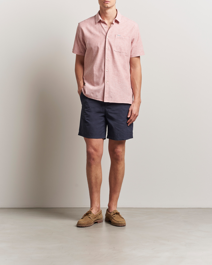 Barbour International Kenneth Garment Dye Shorts Navy