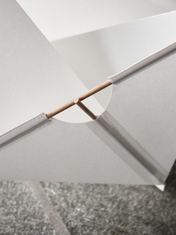 Hay Paper Cube tafellamp white