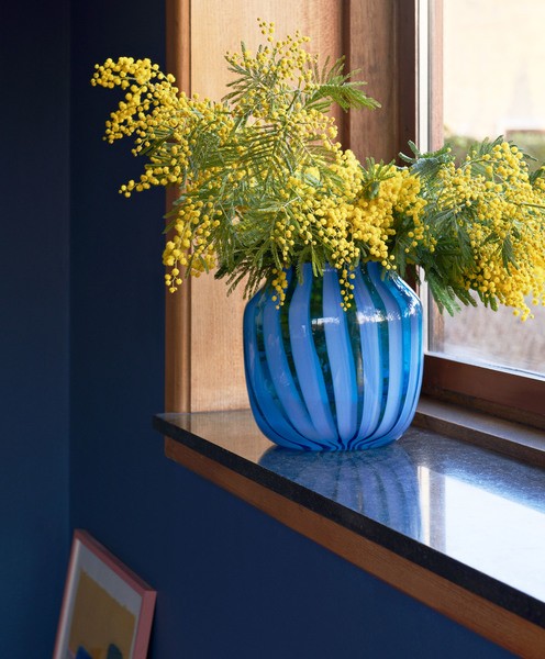 HAY - Juice Vase Bred - Lyseblå (507376)