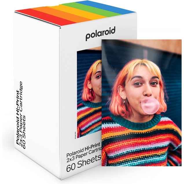 Consommable pour imprimante photo Polaroid Pack de 3 – Papier photo Hi-Print pour imprimante Hi-Print