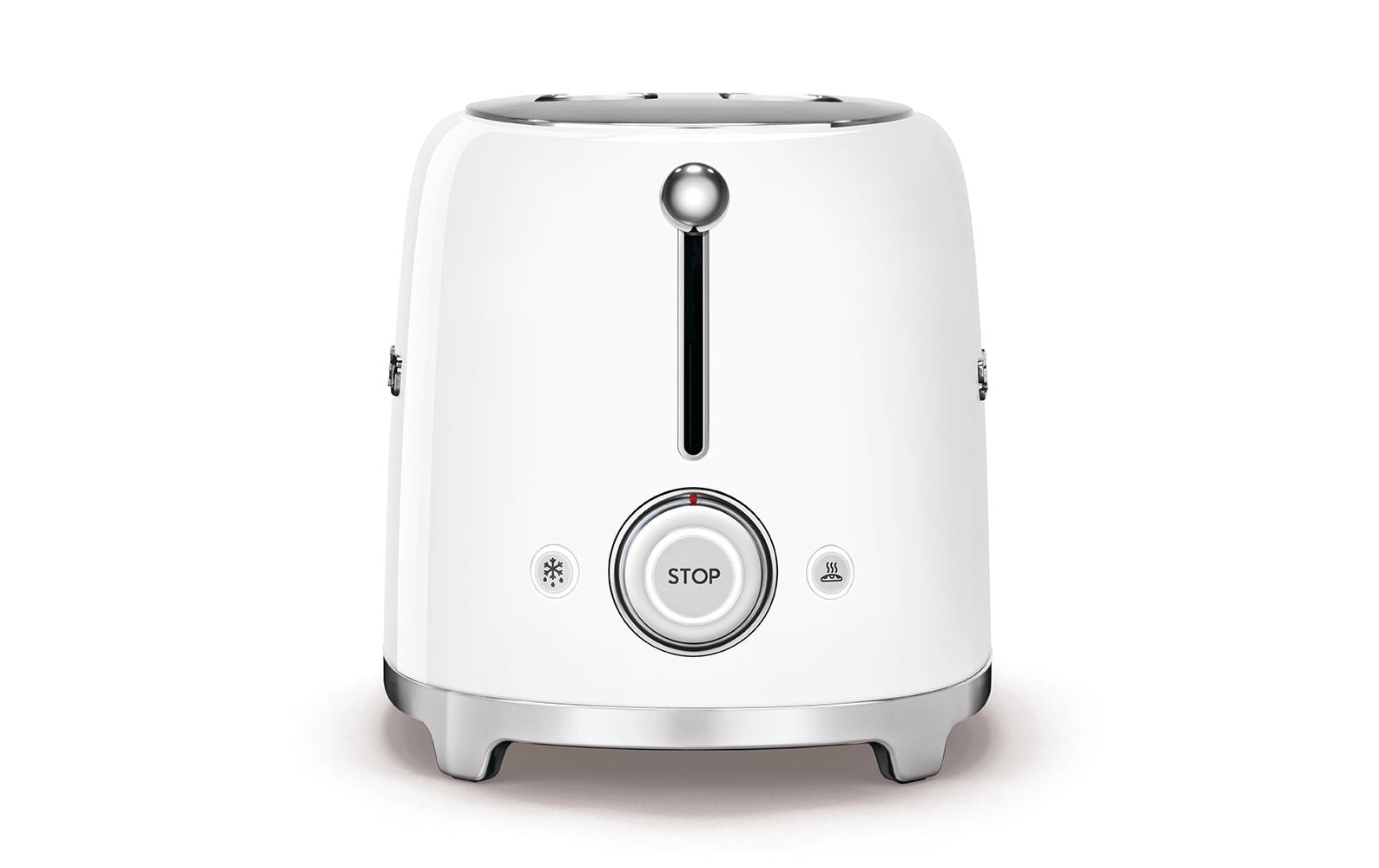 Toaster 50's Retro Style TSF01WHEU Weiss<br>Klassischer Toaster