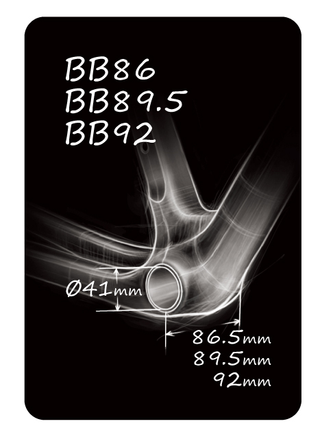 TOKEN Ninja BB841T-41 BB86/89.5/92 Shimano 24mm Bottom Bracket