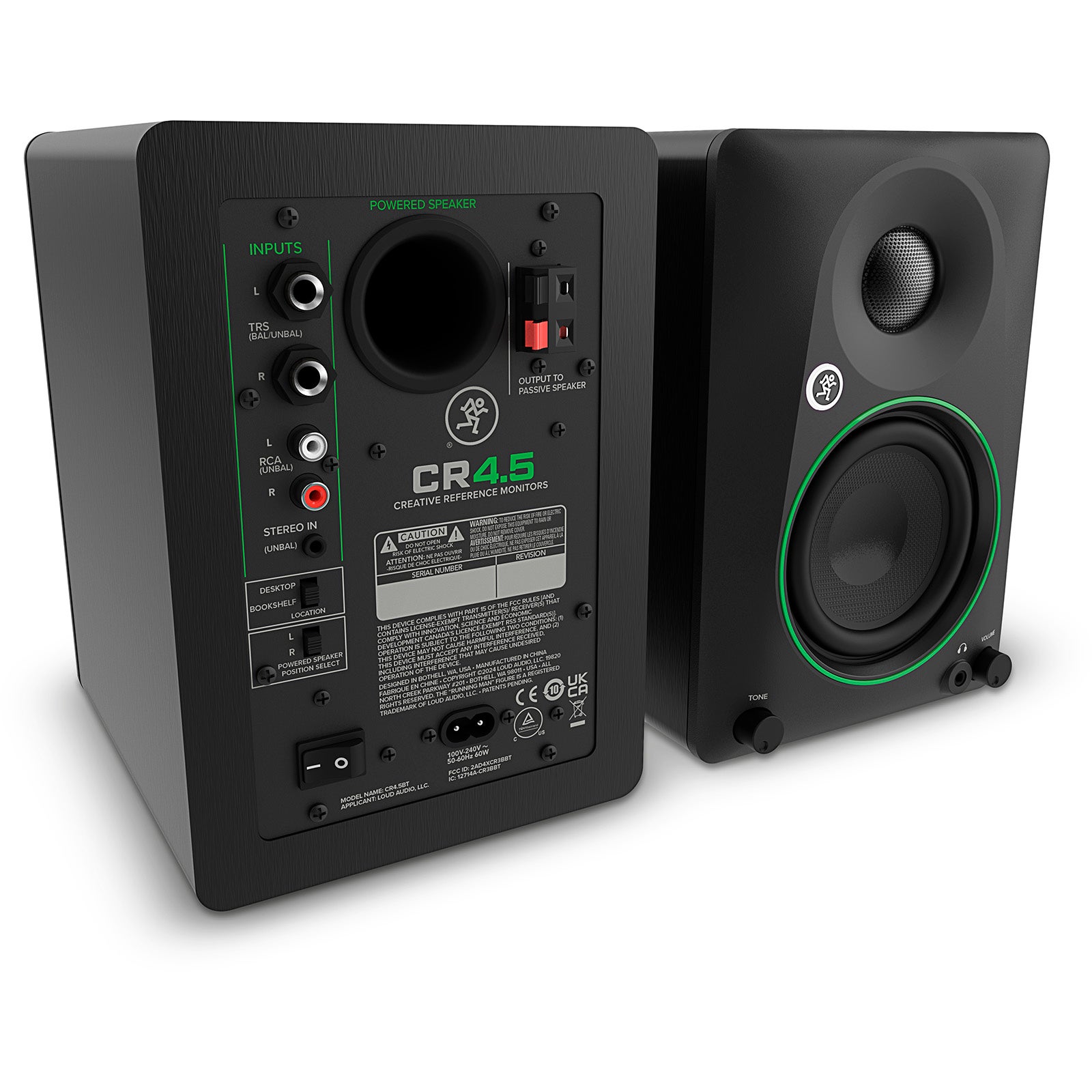 Mackie CR4.5 actieve studiomonitoren (set van 2)