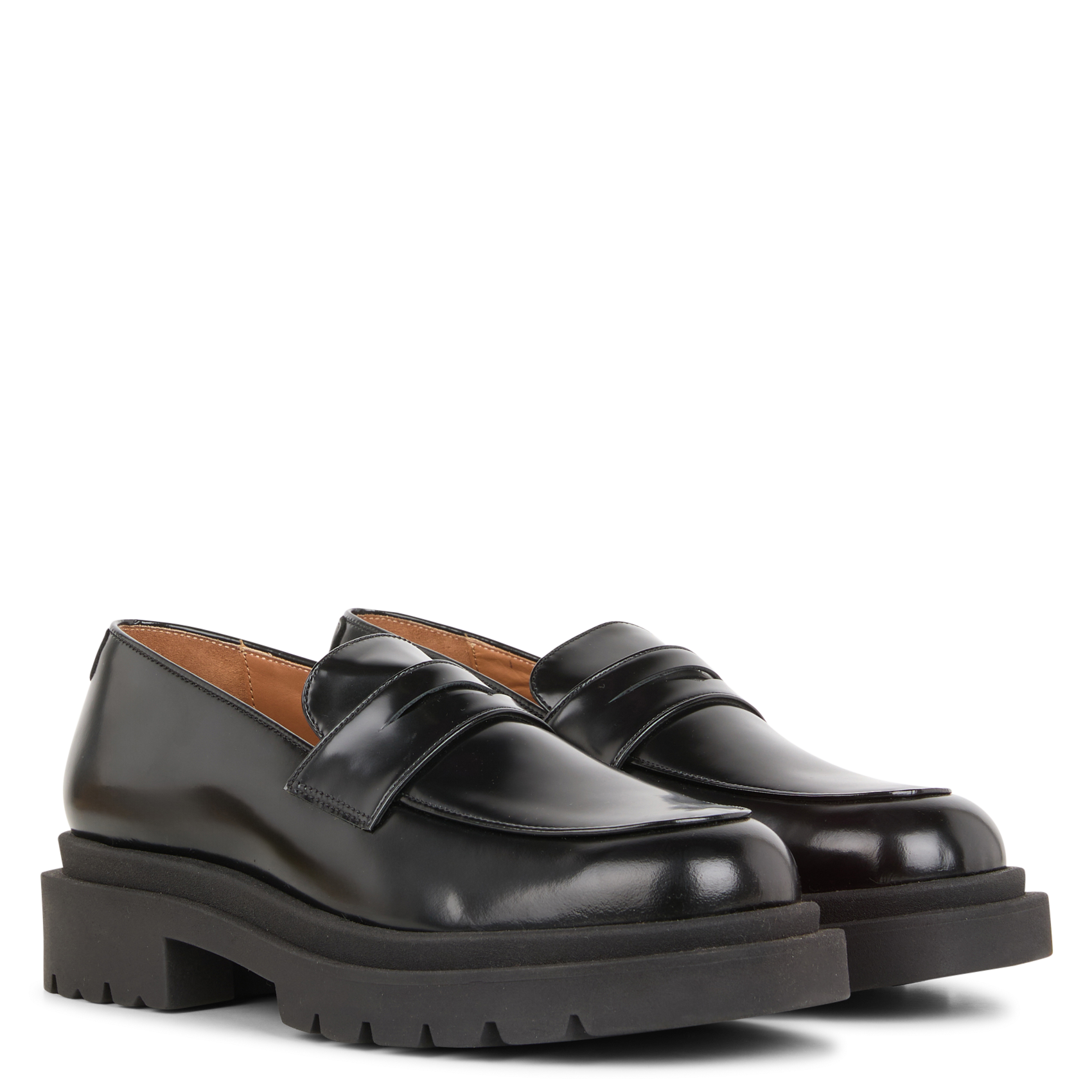 SALMA - Mocassins en cuir | Noir