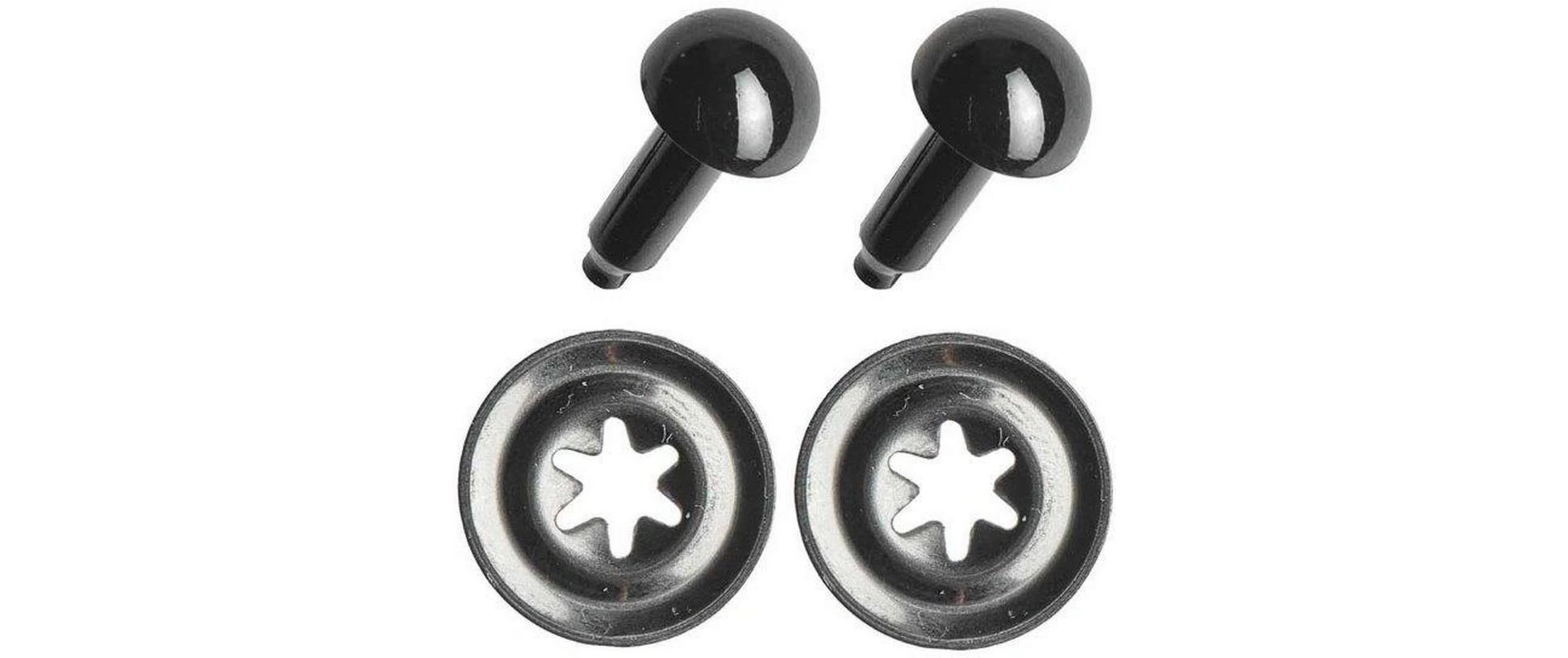 Sicherheitsaugen 8 mm 2 StückFür selbstgemachte Kuscheltiere, besonders niedlich und sicher