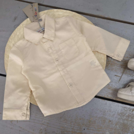 Little boys blouse - beige (excl stropdas)