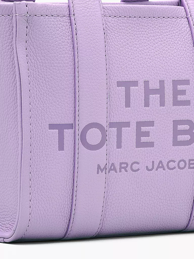MARC JACOBS Ledertasche - Tote Bag THE SMALL TOTE LEATHER lila