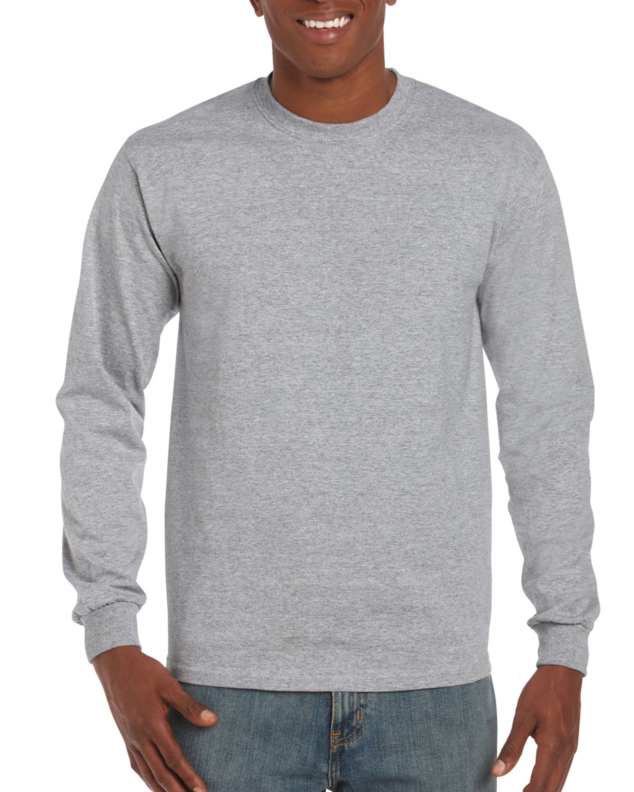 Gildan GI2400 - T-Shirt Homme Manches Longues 100% Coton