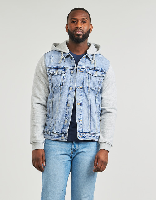 Jack & Jones - JJIJEAN JJJACKET W. SWEAT WI 067 - Bleu