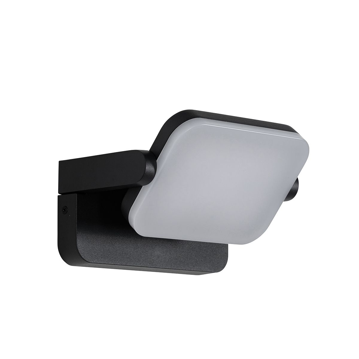 Buiten wandlamp zwart incl. LED verstelbaar - Kamile