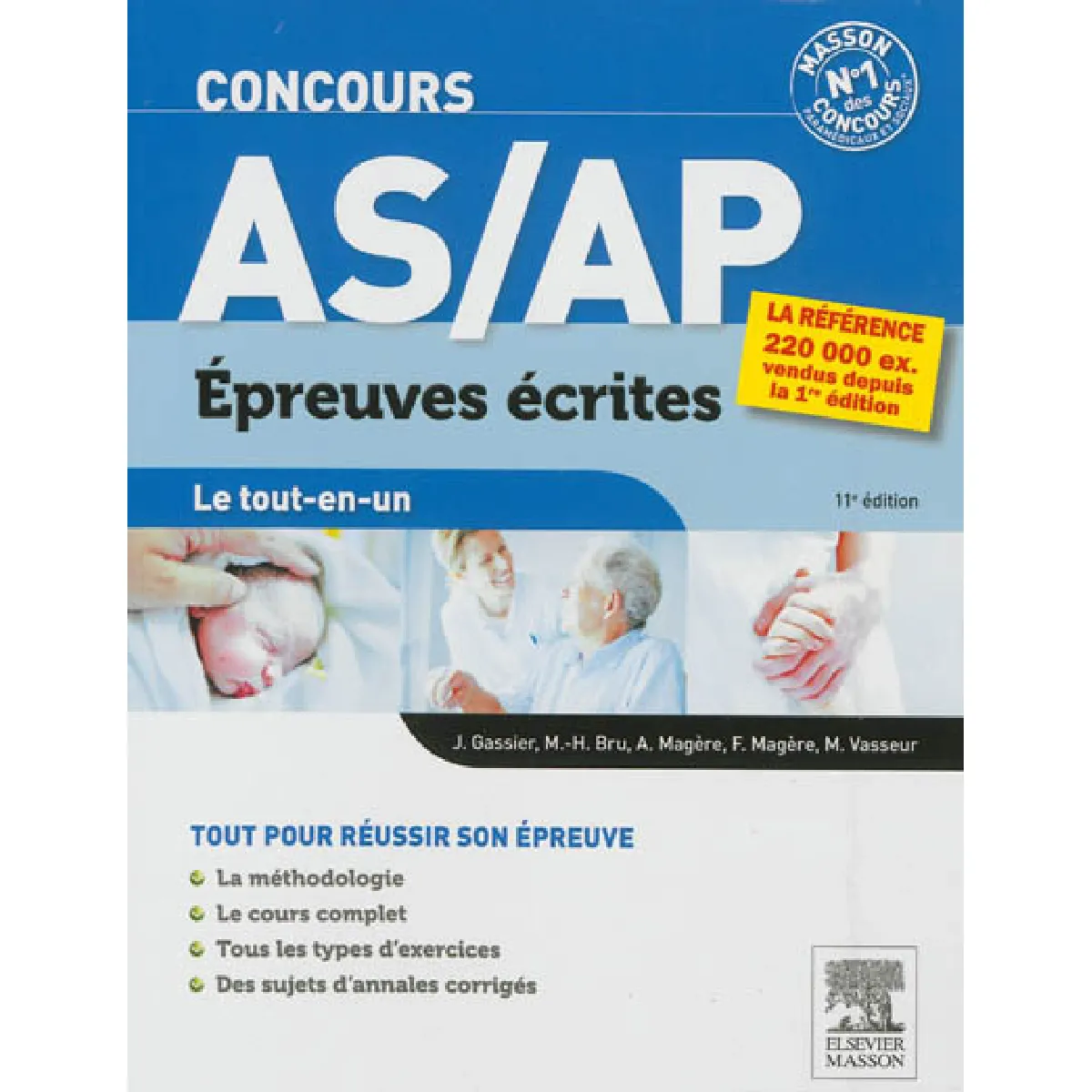 Concours AS-AP : épreuves écrites · Occasion
