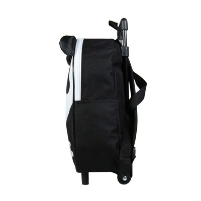 Sac maternelle à roulettes Kids Panda - 1 compartiment - noir - Bagtrotter