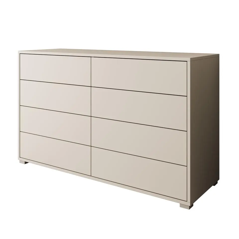 Meubella - Ladekast Gideon 2 - Beige - 120 cm