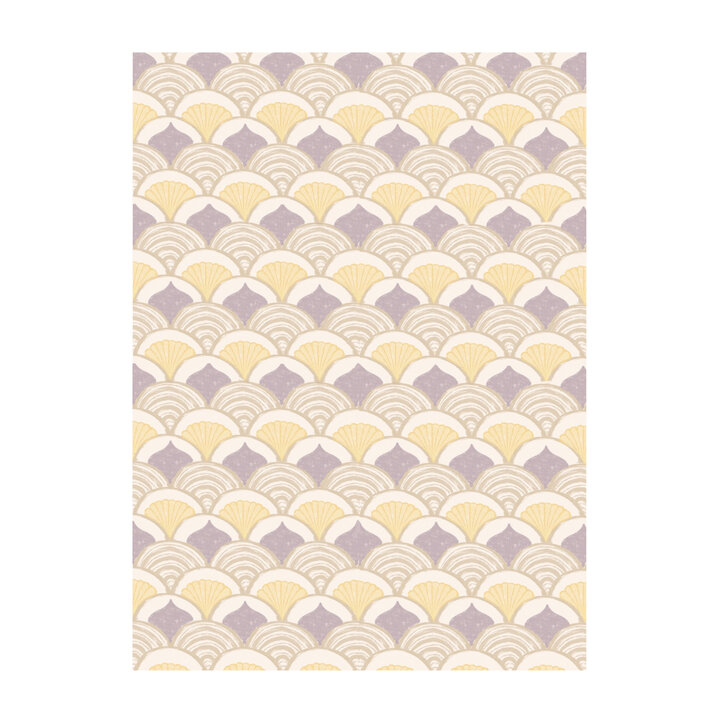 Buitenvloerkleed - Oasis Shell Geel/Lila | OEKO-TEX & Wasbaar