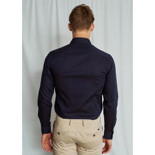 Bruun & Stengade Carmelo Skjorte, Navy, 43