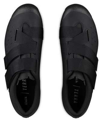 Paire de Chaussures Gravel Fizik Terra Powerstrap X4 Noir