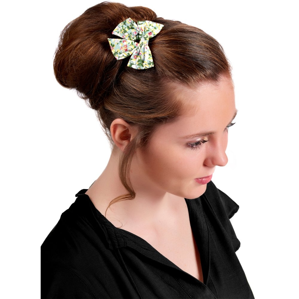 Barrette Noeud Papillon Baie Mentholée