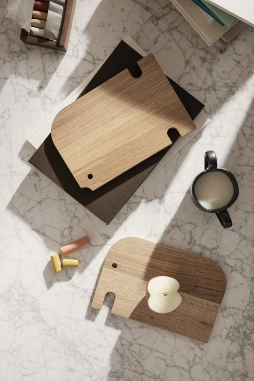 Ferm Living Flow mok kids off-white speckle