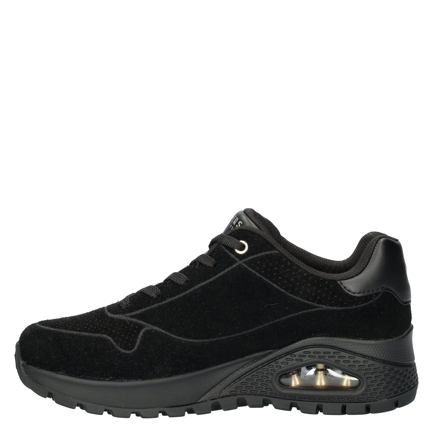 Uno Rugged dames sneaker Skechers Zwart