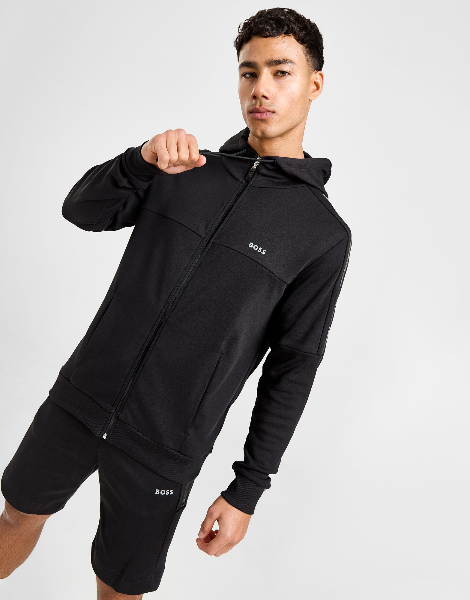 BOSS Sweat à Capuche Repeat Saggy Homme