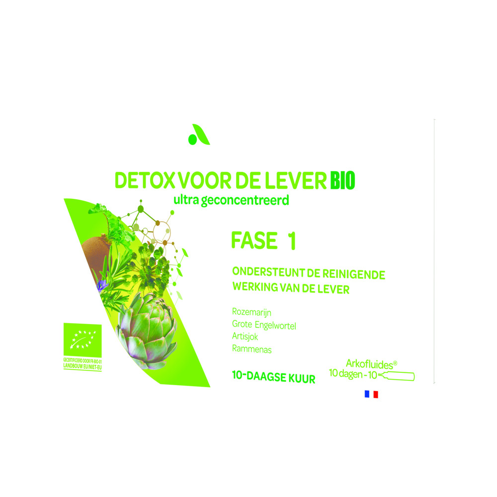 Arkopharma Bio Drinkampullen Lever Detox10 ampullen