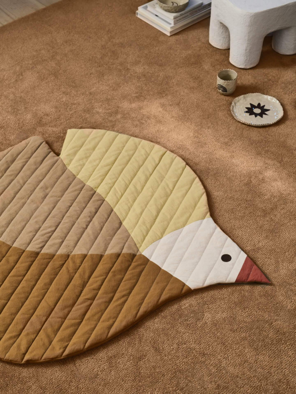 Ferm Living Swif Quilted vloerkleed 110x80 Multi