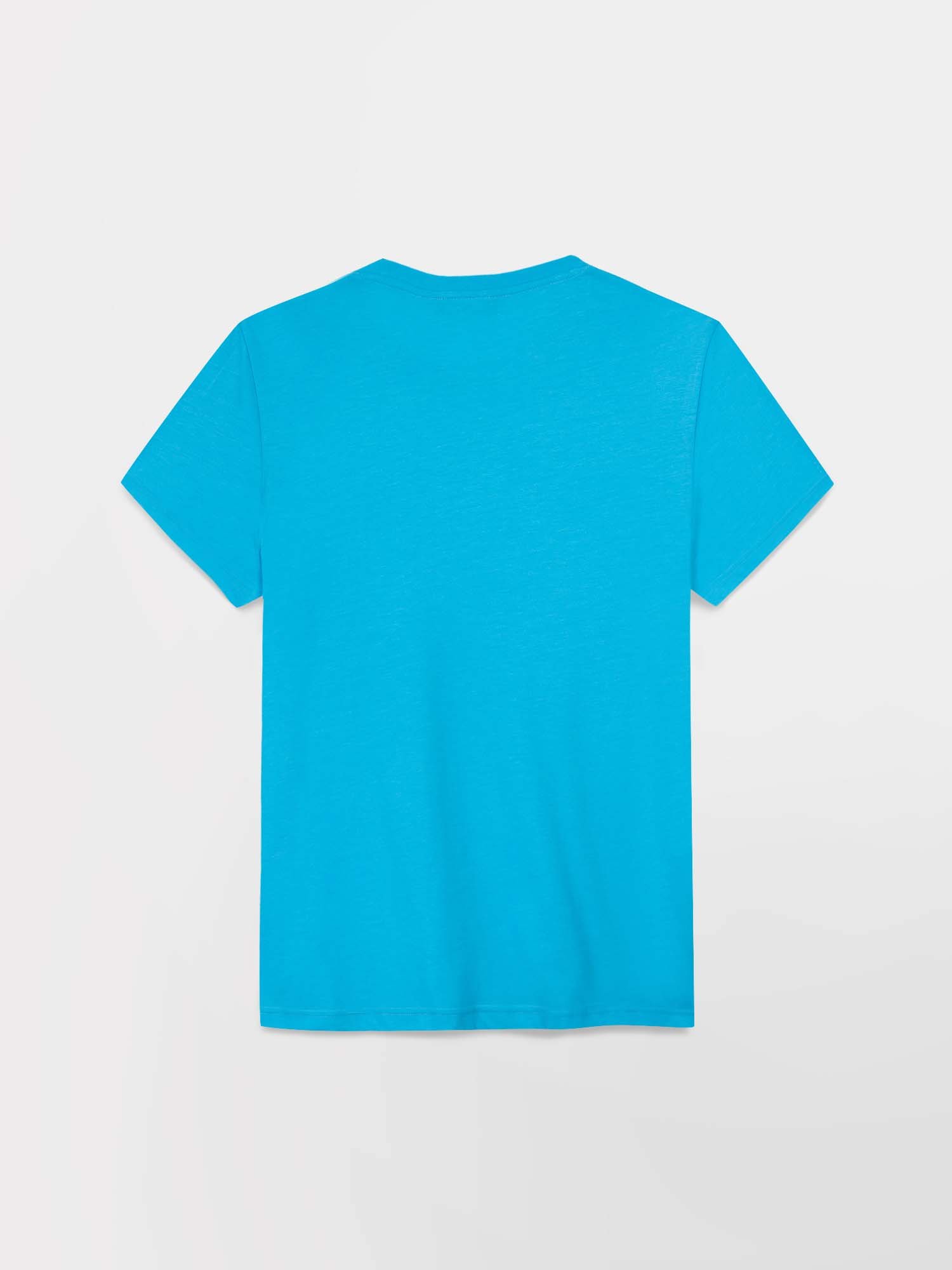 Tee Shirt Homme Manches Courtes Turquoise