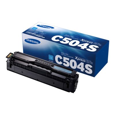 Samsung CLT-504S - cyan - cartouche laser d'origine