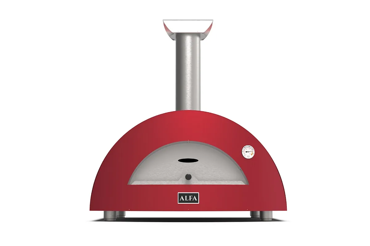 Alfa Forni Moderno 2 Pizzaer Træ rød