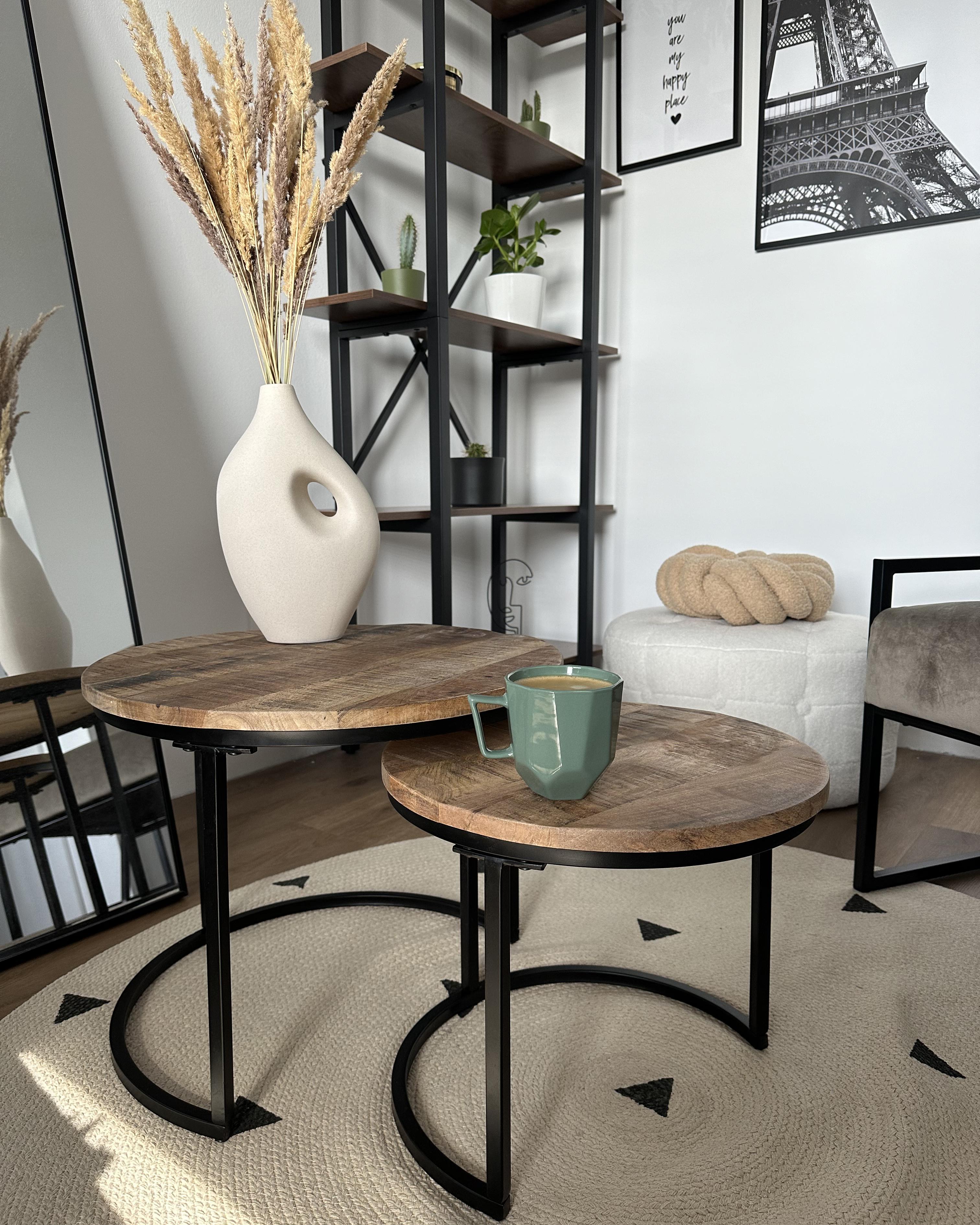 Kindervloerkleed DURG Beige ø 140 cm Katoen