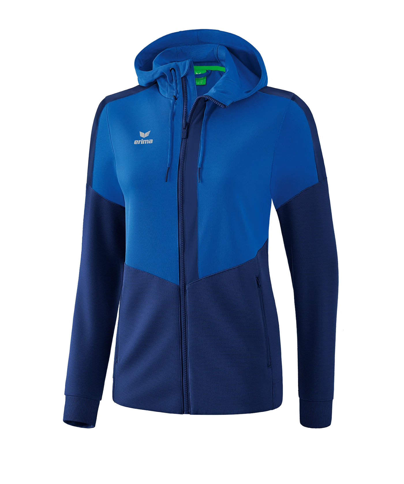 Erima Squad Kapuzen-Trainingsjacke Damen Blau