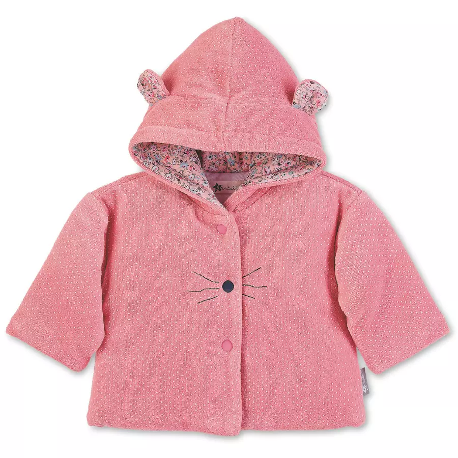 Sterntaler Kapuzenjacke Nicki Mabel rosa