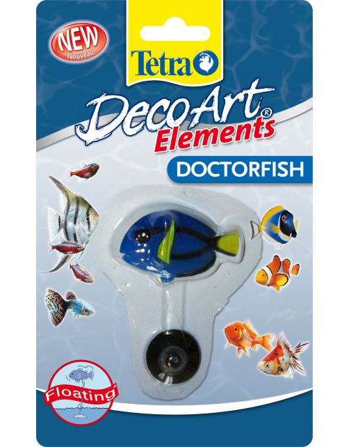 Tetra Decoratie Element Doctorfish - Aquarium - Ornament - per stuk
