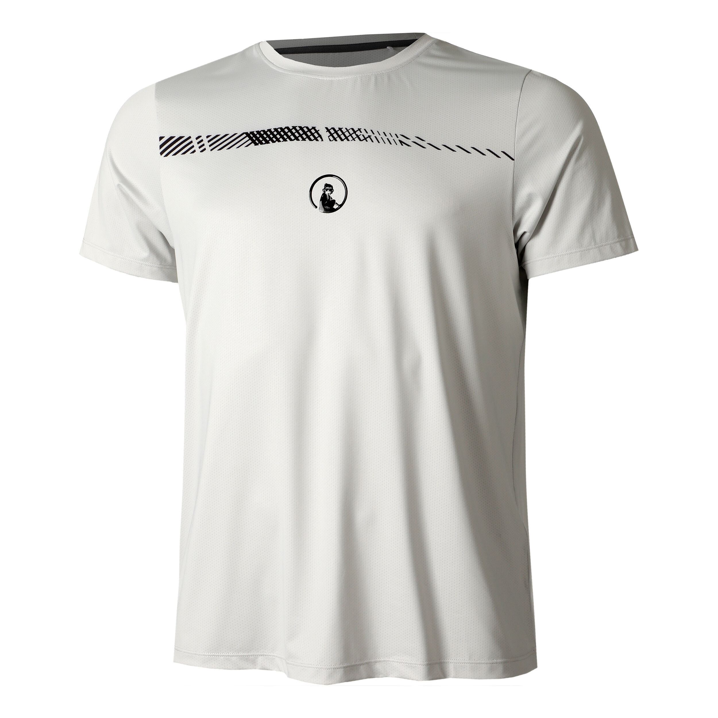 Quiet Please Sparkle Receiver T-shirt Hommes - Gris Clair