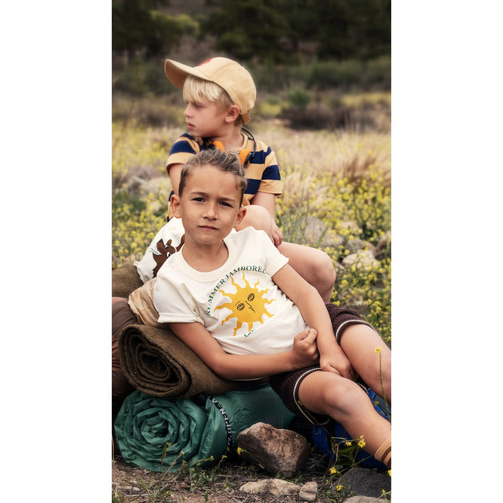 Køb Mini Rodini Offwhite Sun Sp Ss Tee
