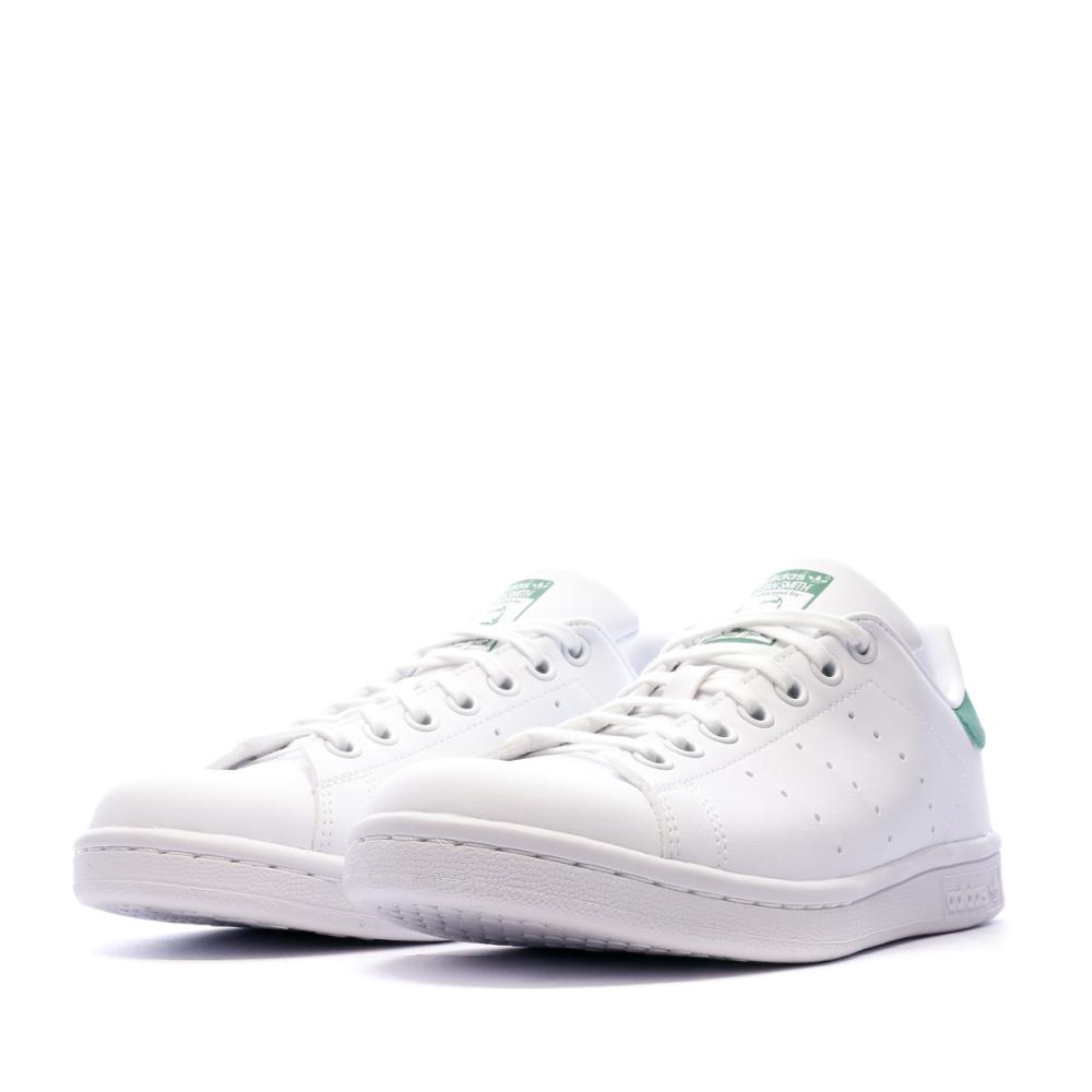 Adidas Stan Smith Baskets blanches/vertes femme Adidas