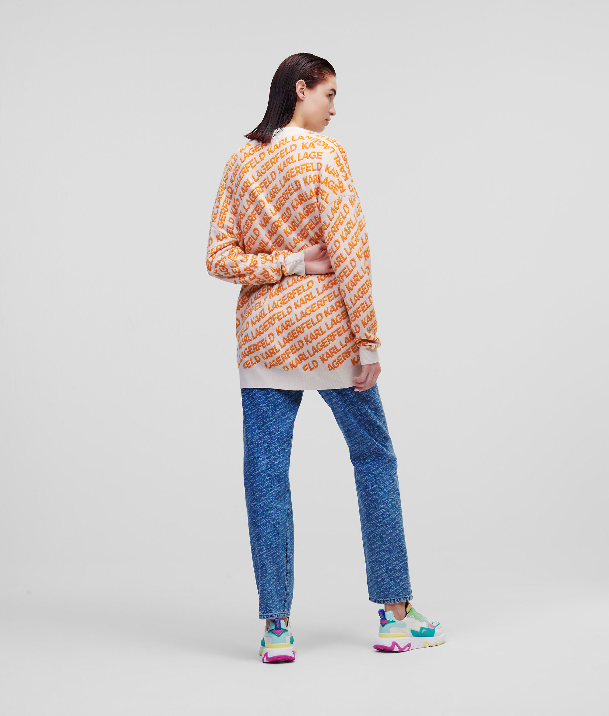 CARDIGAN AVEC LOGO KARL