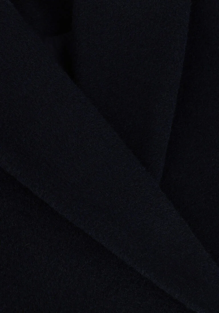 MODSTR\u00D6M donkerblauwe modstr&ouml;m mantel odelia long coat
