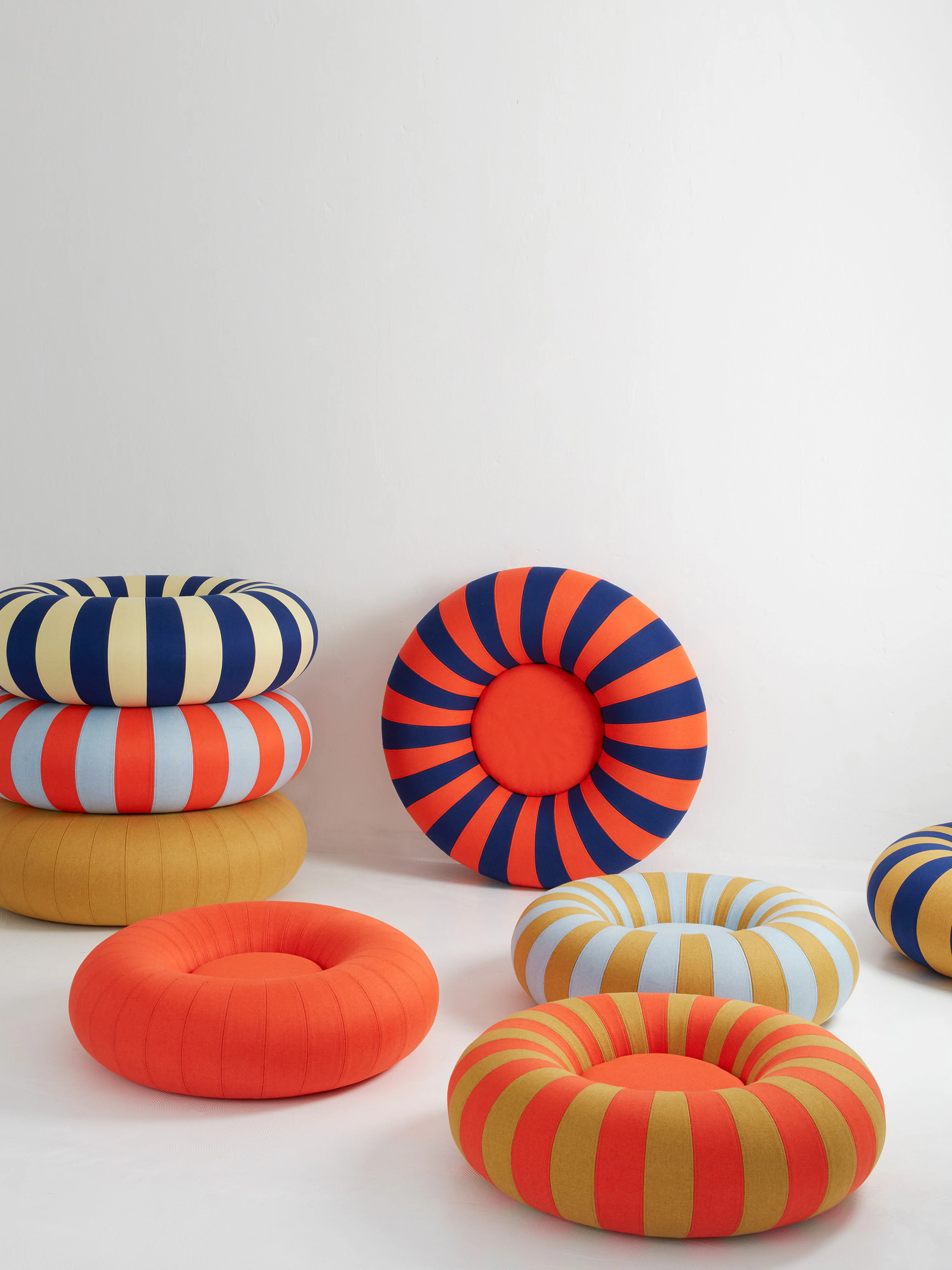 Ronde poef Float