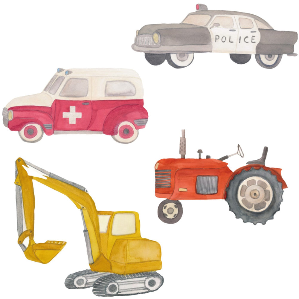 Køb That's Mine Multi Wallsticker Heroes On Wheels