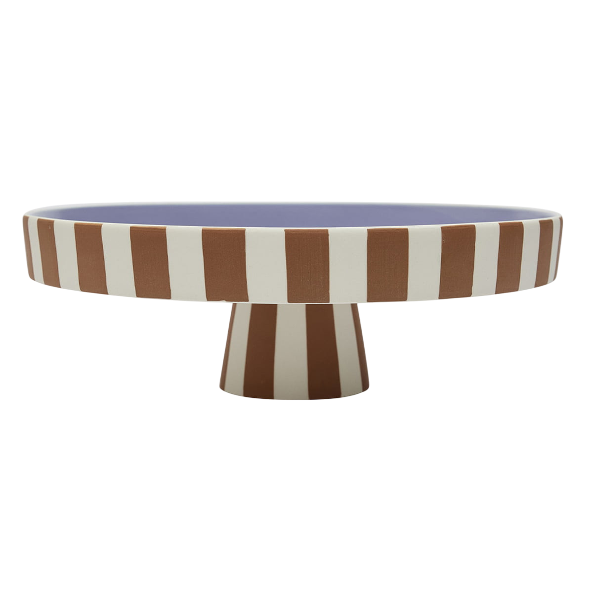 Servierplatte Toppu gross Caramel Lavender