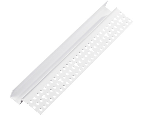 PROTEKTOR Eindprofiel met schaduwvoeg voor gipsplaatconstructie PVC 3050 x 12 mm Bundel = 25 stuks