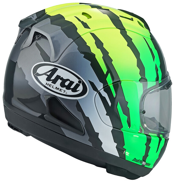 Arai - Casque RX-7V Evo Blade Noir / Vert / Jaune