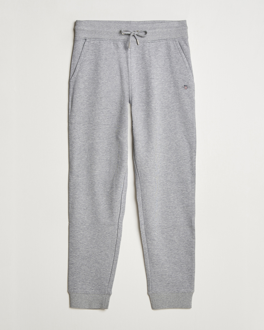 GANT Original Sweatpant Grey Melange