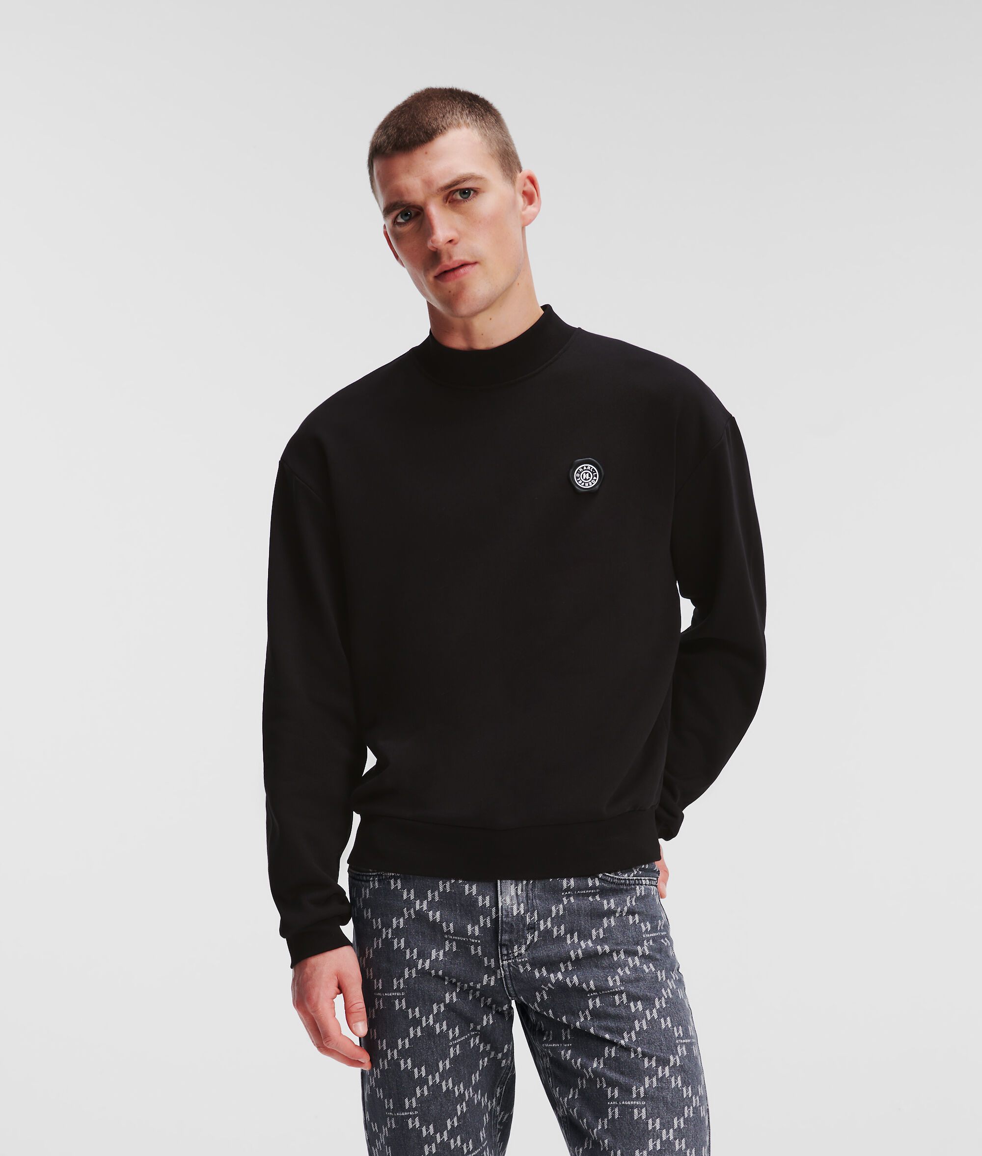 SWEAT-SHIRT À MOTIF SCEAU EN CIRE KARL