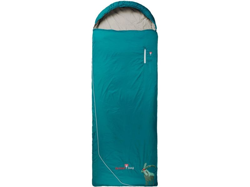 Grüezi Bag Schlafsack Biopod Wolle Goas Comfort Polyester, Hochwertiger leichter Schlafsack in Deckenform