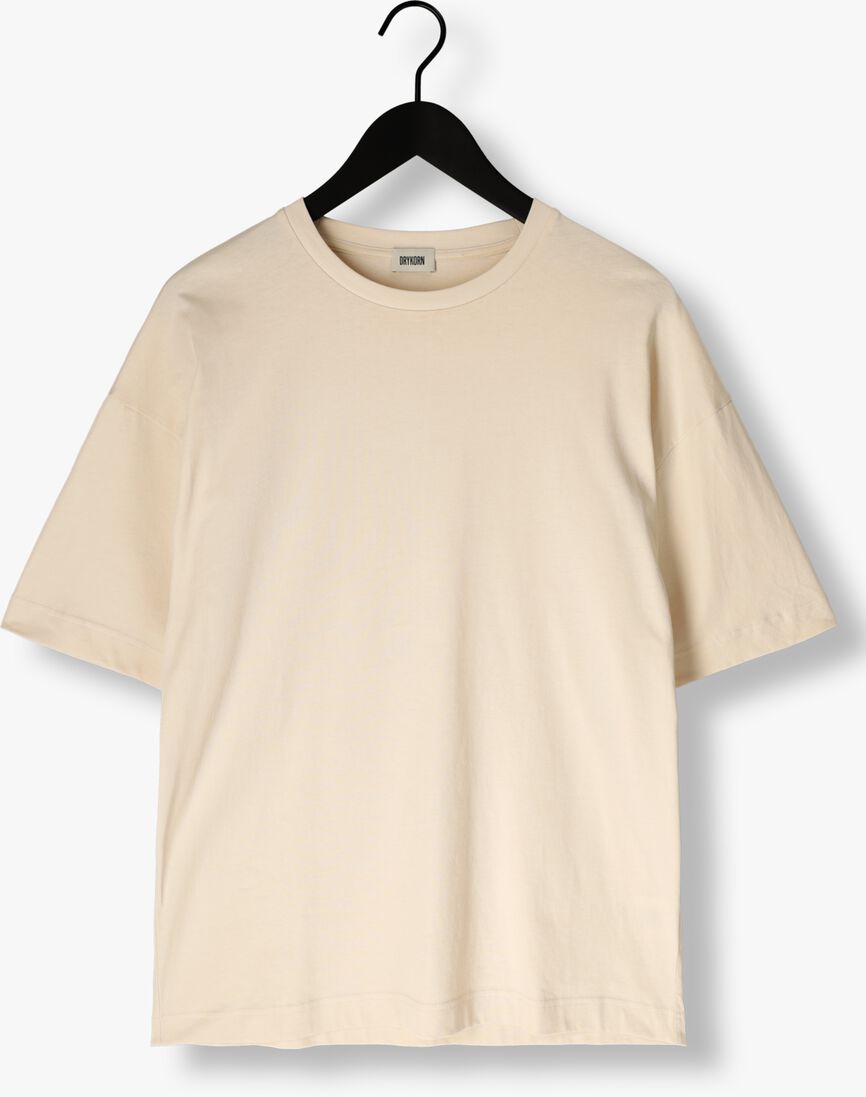 beige drykorn t-shirt kayro 520198