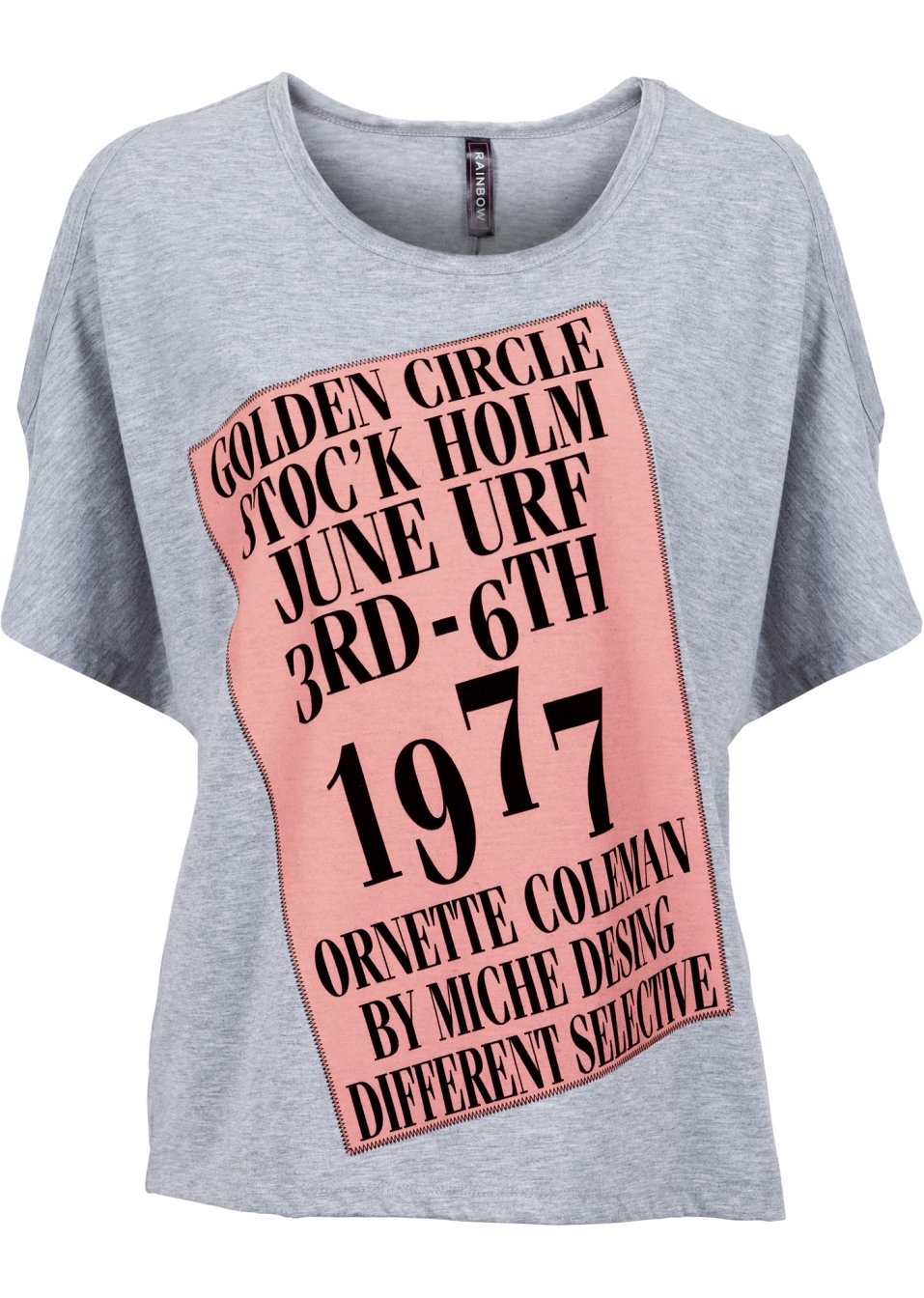 T-shirt avec découpes