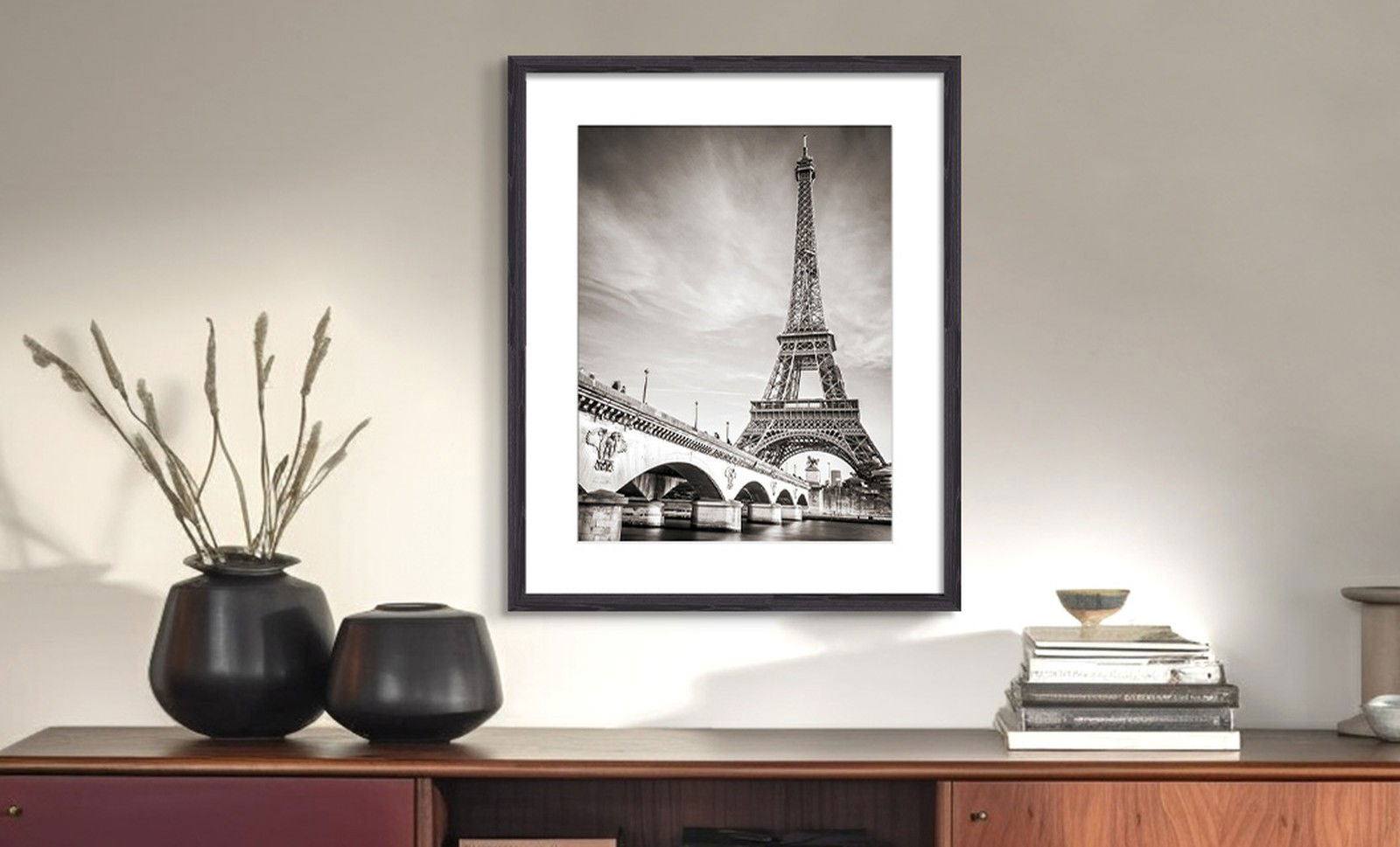 Pont d'Iéna and Eiffel Tower by Classic Collection III - Darlings - Small Limited Edition. 30x40.